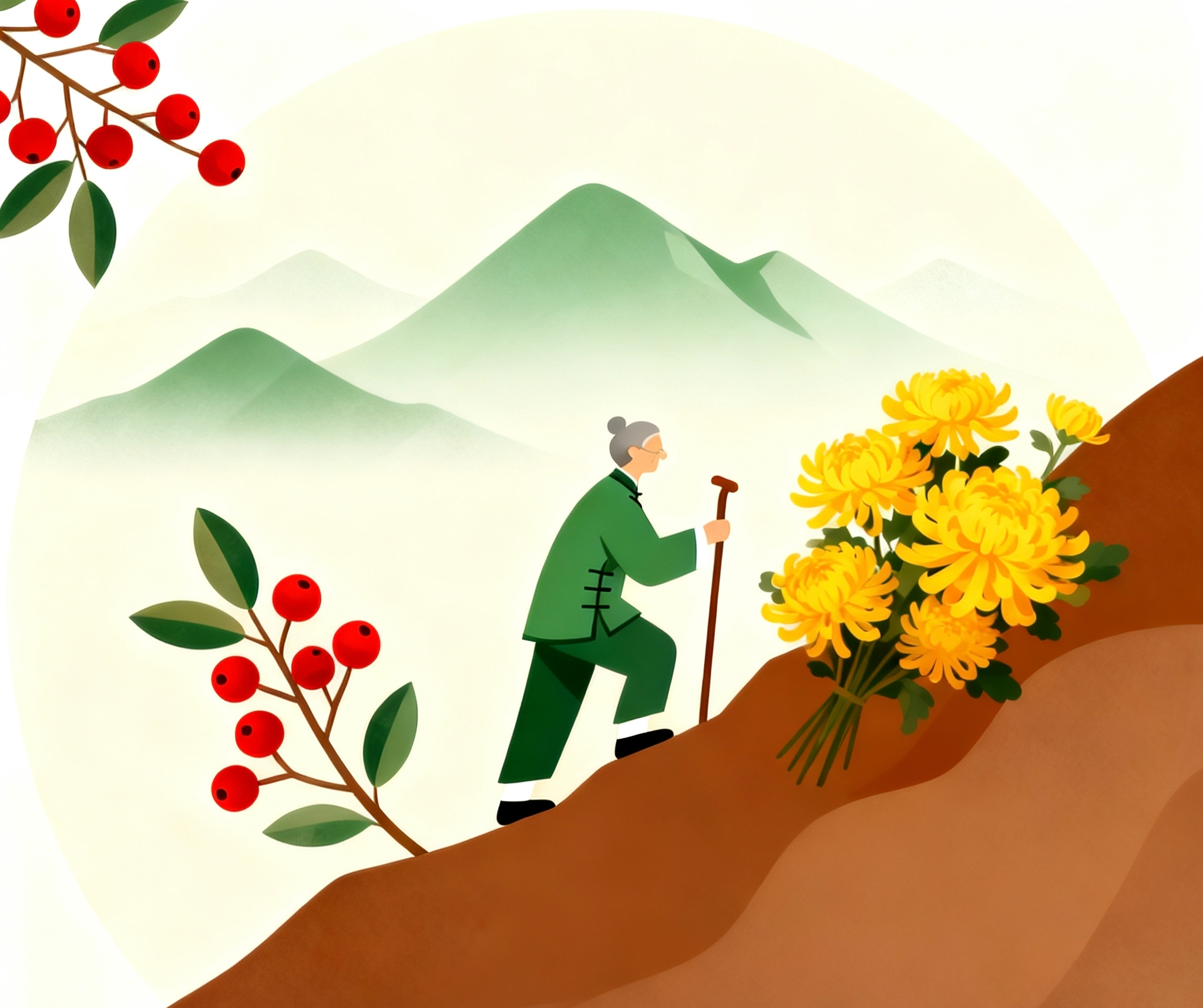 The Double Sun Festival: A Day of Ascending Heights and Cherishing Golden Years